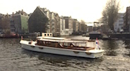 saloon boat tour amsterdam